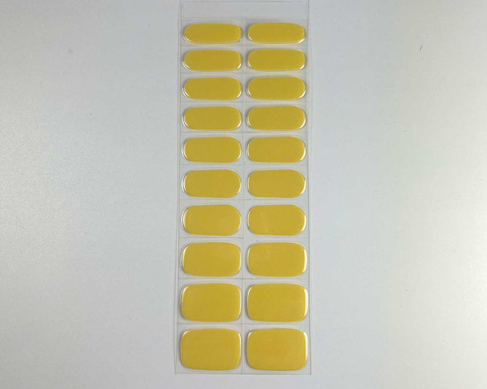 Semi-cured Gel Nail Wraps - Lemon sherbet