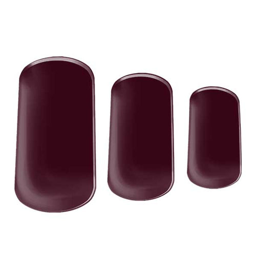 Semi-cured gel nail wraps in Mystic Plum, product shot