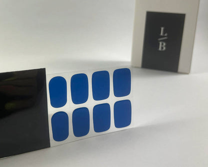 Semi-cured Gel Nail Wraps - Navy Pool