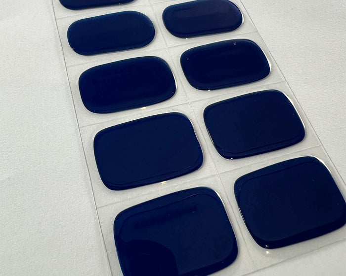 Semi-cured Gel Nail Wraps - Navy Pool