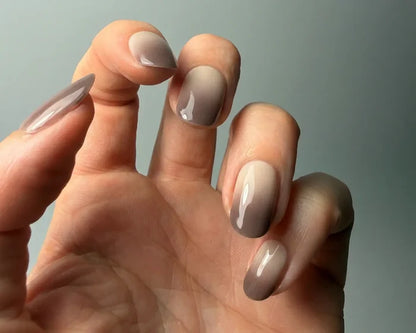 Semi-cured Gel Nail Wraps - Ombre Fawn