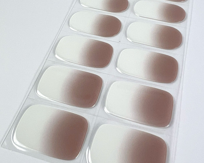 Semi-cured Gel Nail Wraps - Ombre Fawn