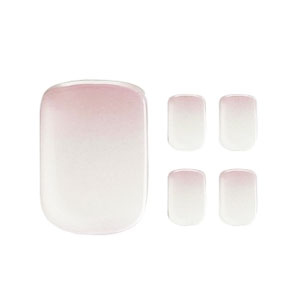 Semi-cured Gel Nail Wraps - Ombre Pink Toes