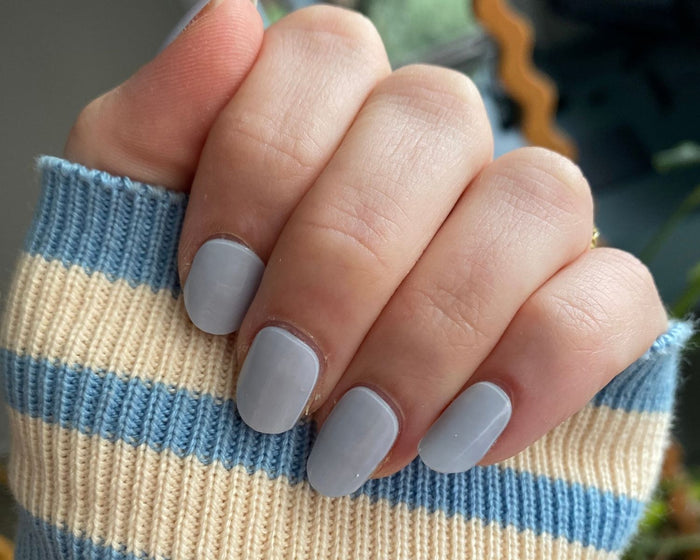 Semi-cured Gel Nail Wraps - Periwinkle