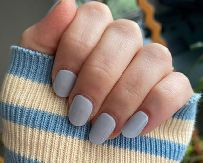 Semi-cured Gel Nail Wraps - Periwinkle