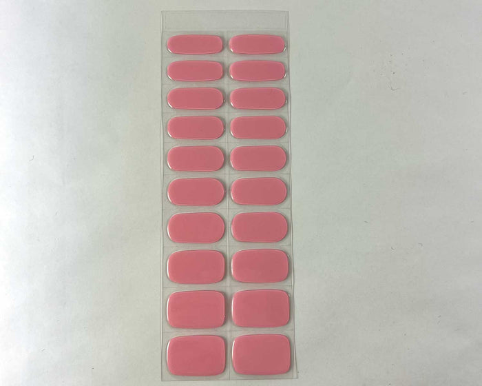 Semi-cured Gel Nail Wraps - Pink Fairy Floss