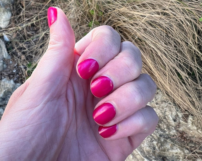 Semi-cured Gel Nail Wraps - Pink Jelly