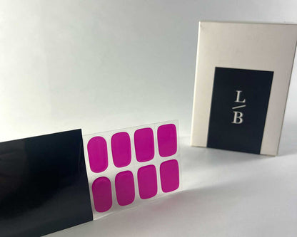 Semi-cured Gel Nail Wraps - Pink Jelly