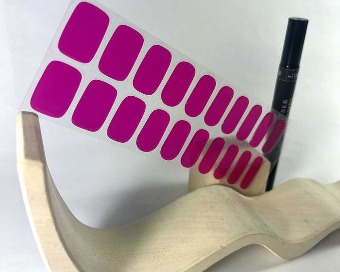 Semi-cured Gel Nail Wraps - Pink Jelly