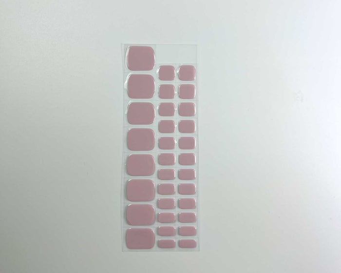 Semi-cured Gel Nail Wraps - Pink Marshmallow Toes