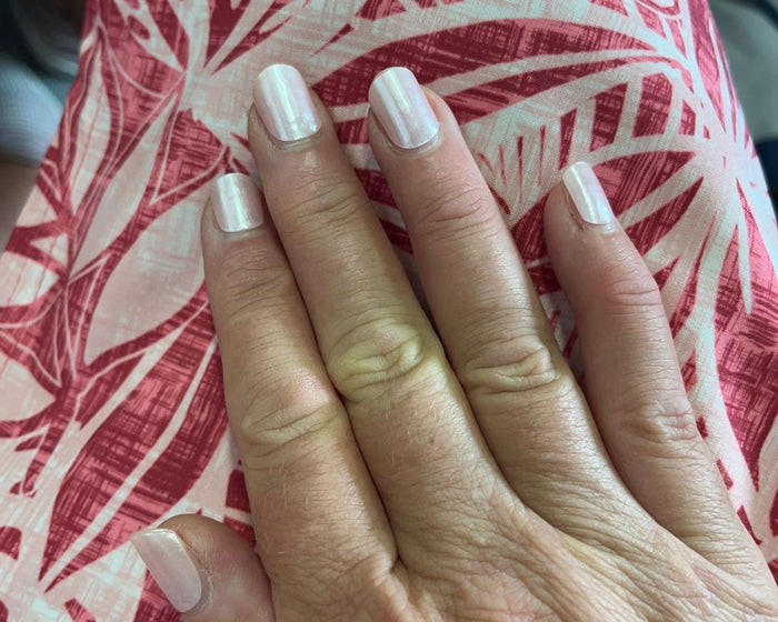 Semi-cured Gel Nail Wraps - Pink Pearl