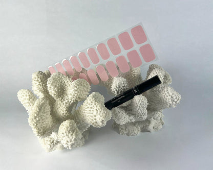 Semi-cured Gel Nail Wraps - Pink Pearl