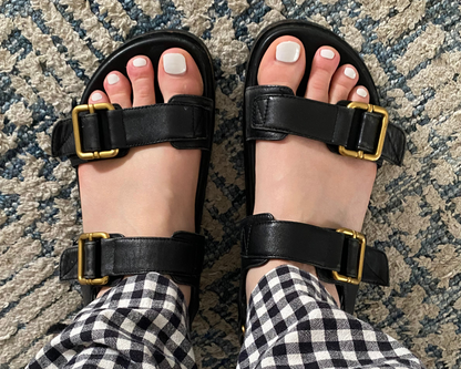 Semi-cured Gel Nail Wraps - Pure White Toes