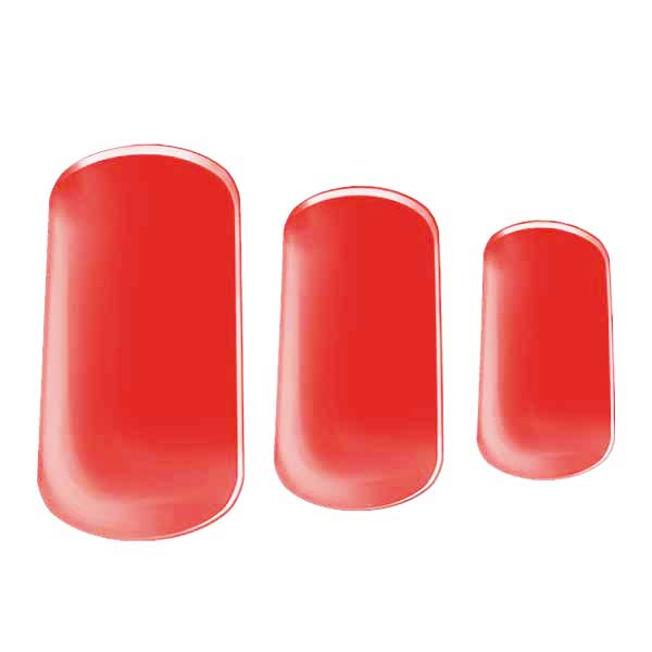 Semi-cured Gel Nail Wraps - Royal Red