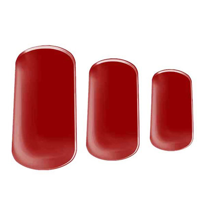 Semi-cured Gel Nail Wraps - Ruby Red