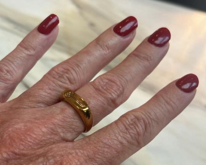 Semi-cured Gel Nail Wraps - Ruby Red