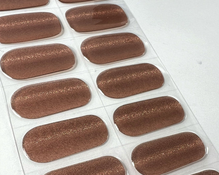 Semi-cured Gel Nail Wraps - Tigers Eye