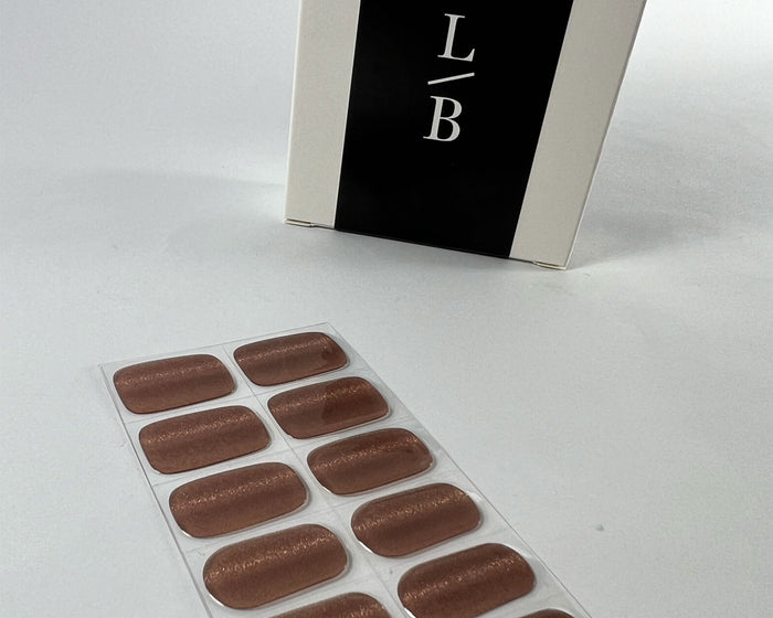 Semi-cured Gel Nail Wraps - Tigers Eye