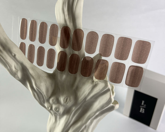 Semi-cured Gel Nail Wraps - Tigers Eye