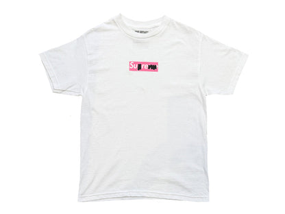 Sharpie T-Shirt - White / Pink