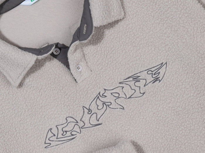 Sherpa Rugby Top - Light Grey