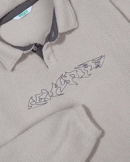 Sherpa Rugby Top - Light Grey