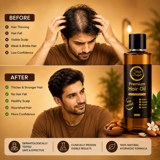 SHOP DELIGHT | PREMIUM HAIR OIL (200ml)