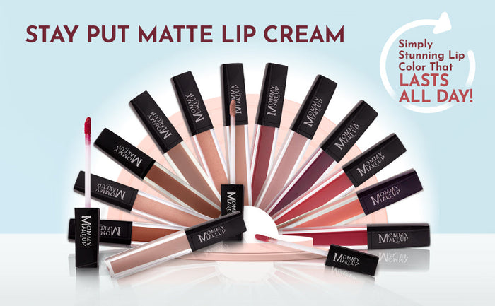 Sienna Stay Put Matte Lip Cream | Stunning Kiss-Proof Lipstick