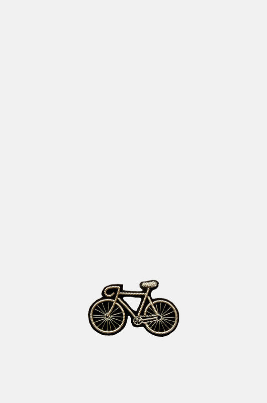 Macon & Lesquoy Silver Bicycle Brooch.