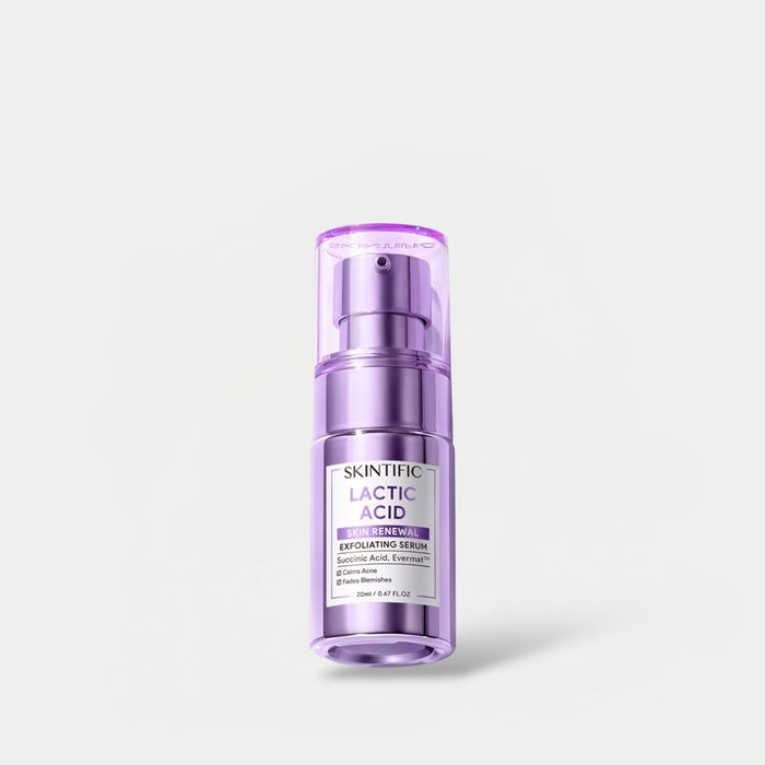 Skintific Lactic Acid Skin Renewal Exfoliating Serum 20ml مصل تقشير البشرة لتجديد الجلد بحمض اللاكتيك - Princess Cosmetics Qatar