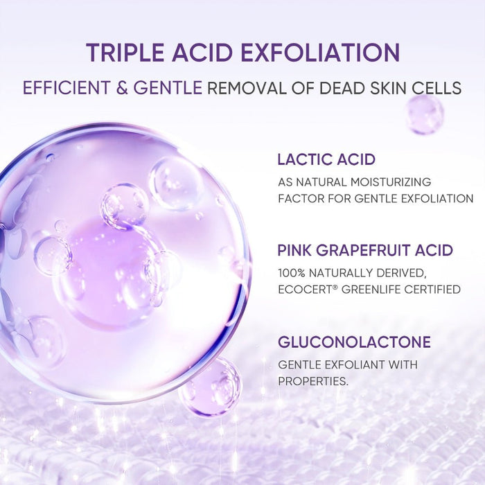 Skintific Lactic Acid Skin Renewal Exfoliating Serum 20ml. مصل تقشير البشرة لتجديد الجلد بحمض اللاكتيك - Princess Cosmetics Qatar