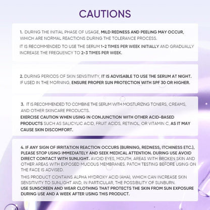 Skintific Lactic Acid Skin Renewal Exfoliating Serum 20ml. مصل تقشير البشرة لتجديد الجلد بحمض اللاكتيك - Princess Cosmetics Qatar