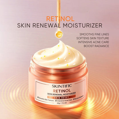 Skintific Retinol Skin Renewal Moisturizer 30g. مرطب تجديد البشرة بالريتينول - Princess Cosmetics Qatar