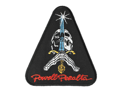 Skull & Sword Patch - Black 3.5"