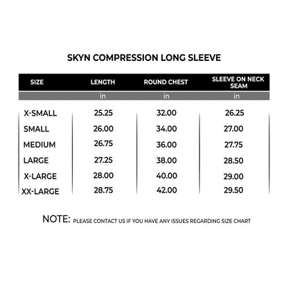 Skyn Compression Long Sleeve - IRONGEAR Fitness