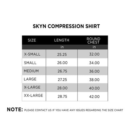 Skyn Compression Shirt - IRONGEAR Fitness