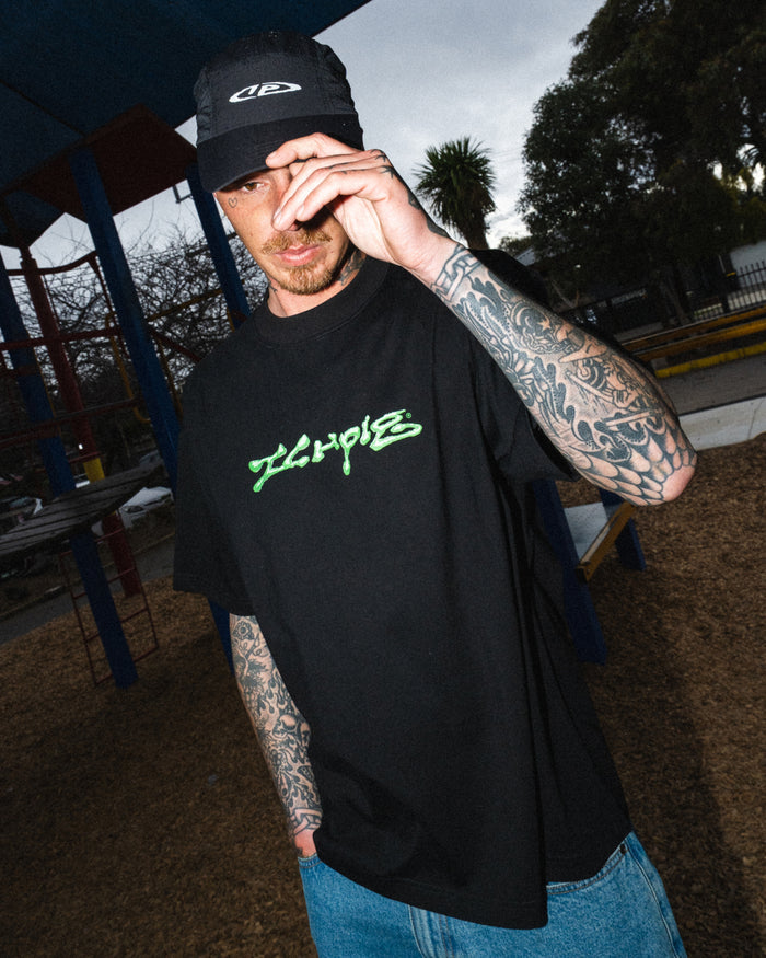 Slime Gel T-Shirt - Black
