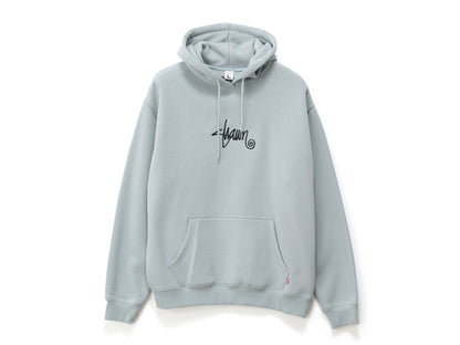 Small Stock Hooded Fleece - Blue Grey