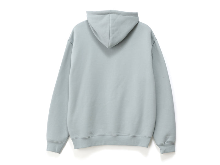 Small Stock Hooded Fleece - Blue Grey