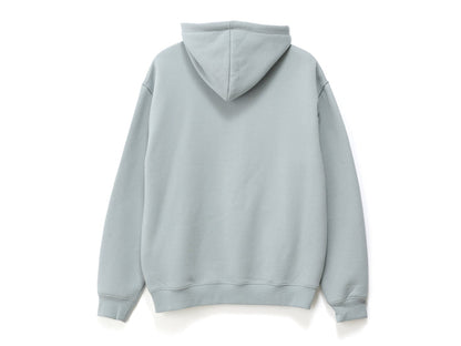 Small Stock Hooded Fleece - Blue Grey