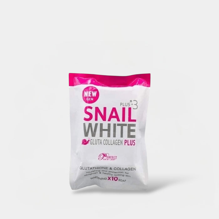 Snail White Gluta Collagen Plus Soap. سنيل ويت جلوتا كولاجين بلس صابون