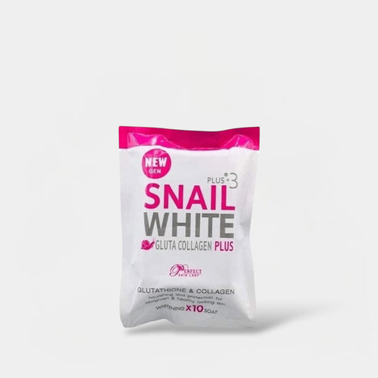 Snail White Gluta Collagen Plus Soap. سنيل ويت جلوتا كولاجين بلس صابون