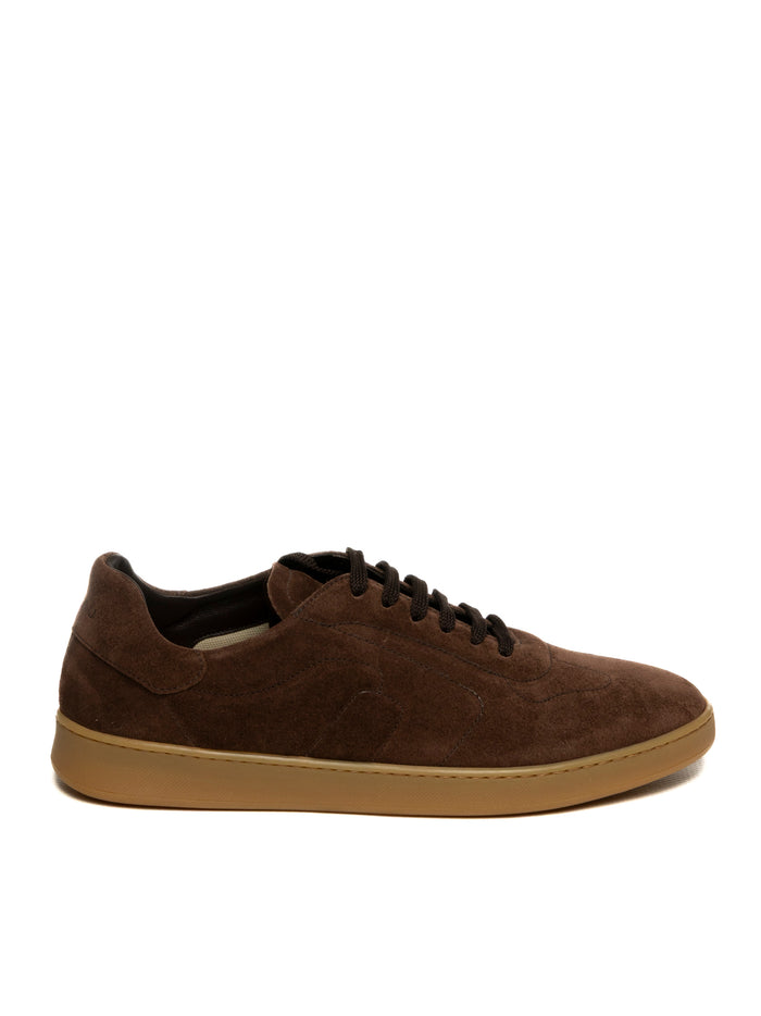 FRAU Sneaker camoscio moro 24B6 SUEDE-COCO