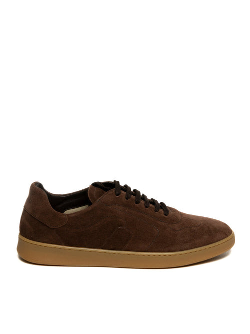 FRAU Sneaker camoscio moro 24B6 SUEDE-COCO
