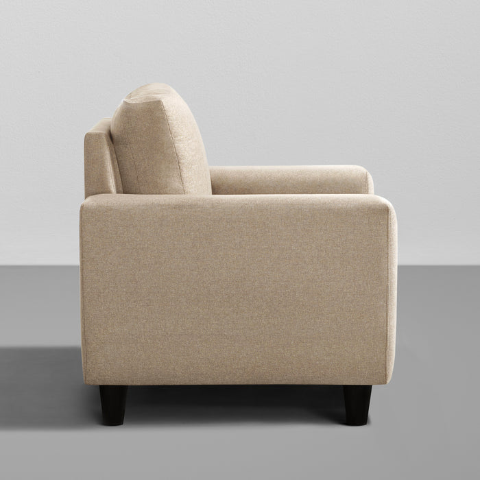 Sofa|Bae|1|Seater|Sofa|Fabric|Pebble|Brown