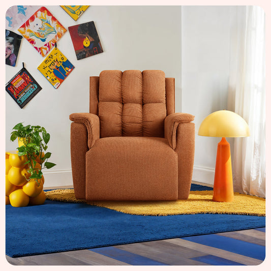 Sofa|Vibe|1|Seater|Motion|Sofa|Rust|Orange