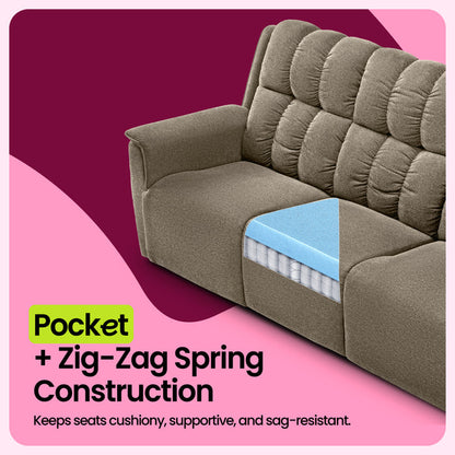 Sofa|Vibe|1|Seater|Motion|Sofa|Slate|Grey