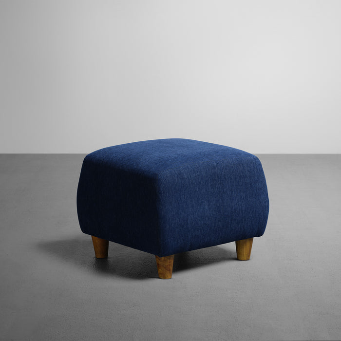 Sofa|Yolo|Ottoman|Fabric|Berry|Blue