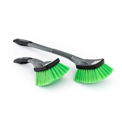 Soft Grip Wheel and Body Brush Long and Short Handle