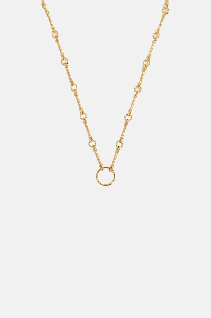 Soru Charm Link Necklace.